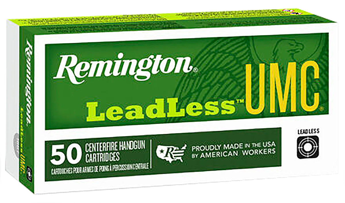Remington .40 S&W UMC Leadless Flat Nose Enclosed Base 180 Grain 50/Box