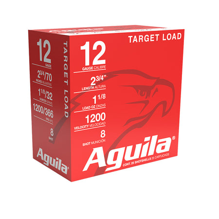 Aguila 12 Gauge Competition #8 1-1/8 oz 2.75 in 250/Box [Item 9737]