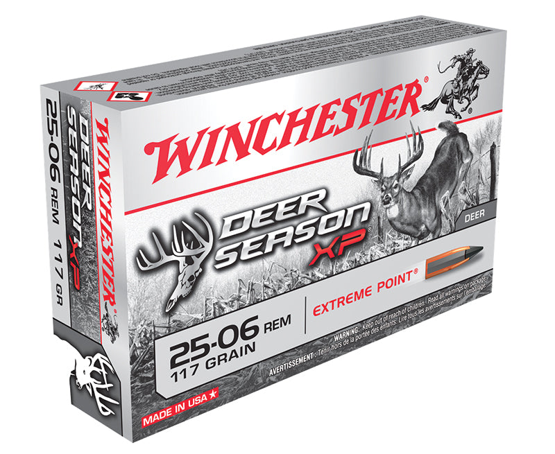 Winchester .25-06 Remington  Copper Extreme Point Lead-Free 117 Grain 200/Box