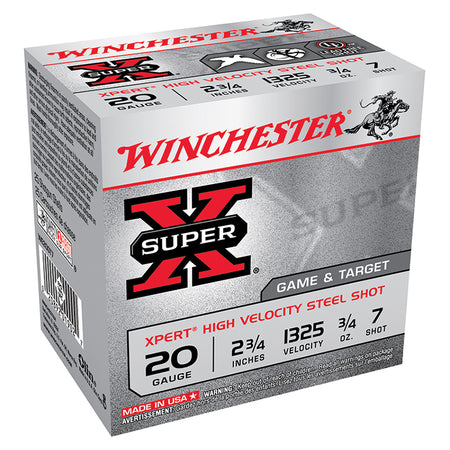 Winchester 20 Gauge  #7 3/4 oz 2.75 in 250/Box