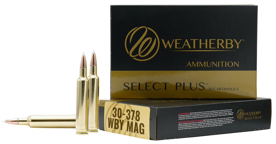 30-378WBY 195GR HAMMER CUSTOM SELECT PLUS 20RD BOX