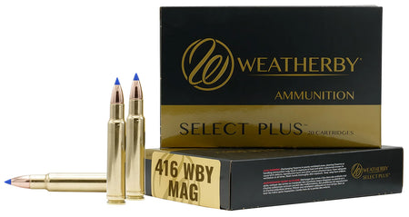 Weatherby .416 Wthby Mag Select Plus Barnes Tipped TSX Lead Free 350 Grain 20/Box