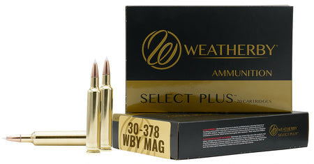 Weatherby .30-378 Weatherby Mag Select Plus Hornady ELD-X 220 Grain 20/Box