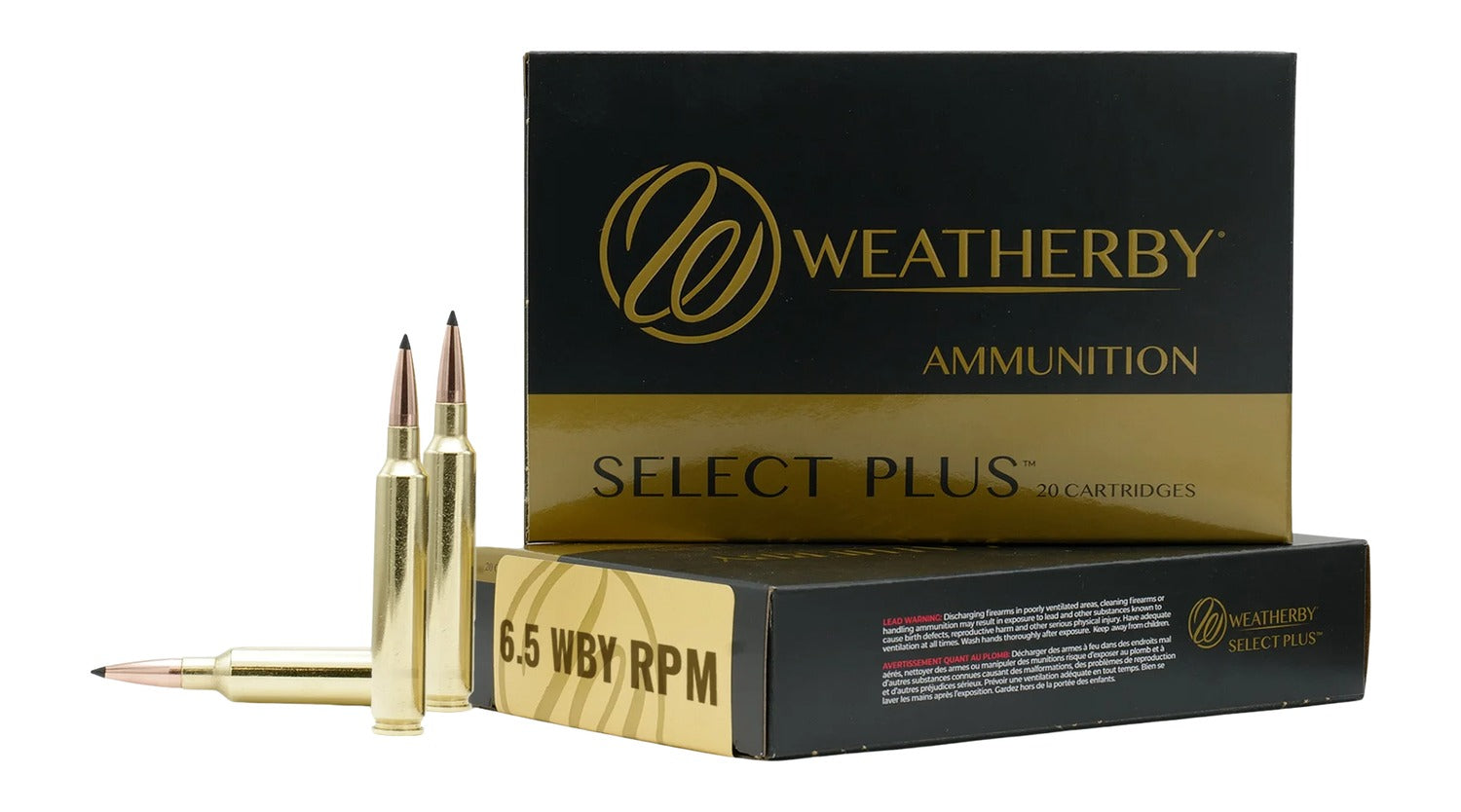 Weatherby 6.5 Weatherby RPM  Jacketed Hollow Point 156 Grain 20/Box