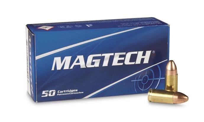 MagTech 9mm Luger 124 gr Full Metal Jacket 50 Per Box  - 1000/Case