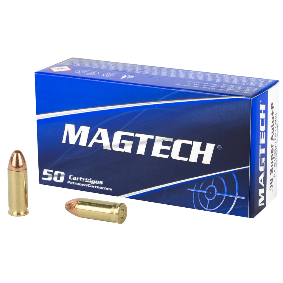 Magtech Sport Shooting 38 Super 130 Grain Full Metal Case