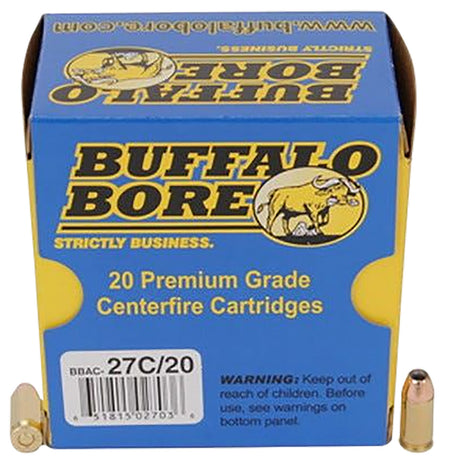 Buffalo Bore .380 ACP/Auto Personal Defense Jacketed Hollow Point 90 Grain 20/Box