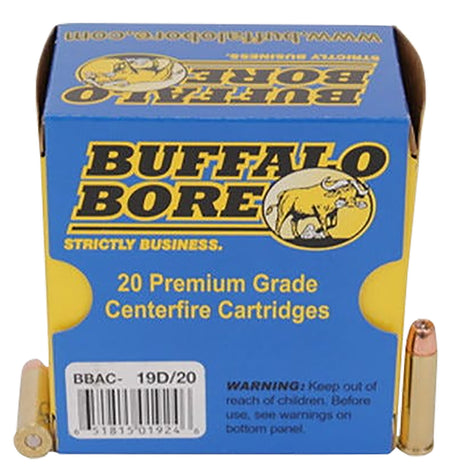 Buffalo Bore .357 Magnum Heavy Jacketed Hollow Point 125 Grain 20/Box