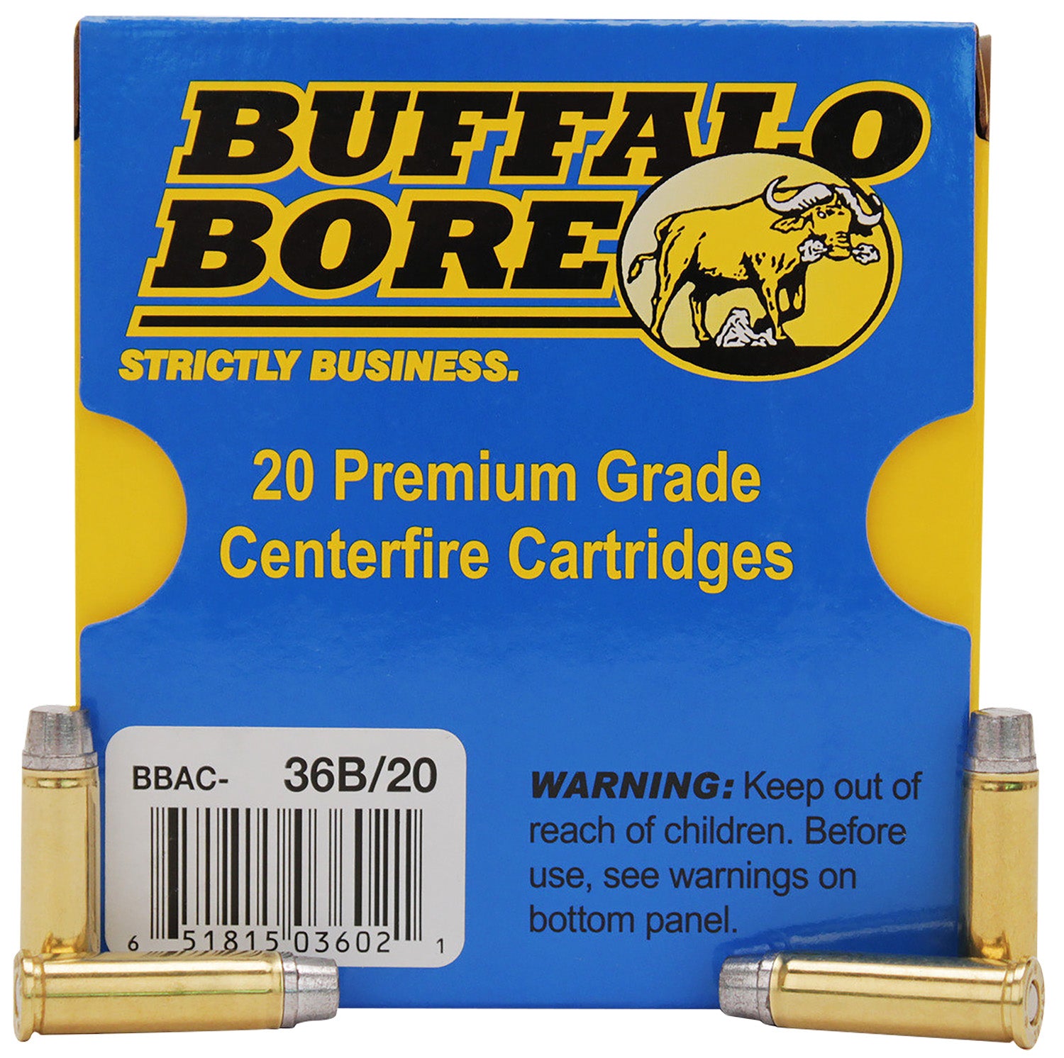Buffalo Bore .32 H&R Mag Heavy Hard Cast 130 Grain 20/Box