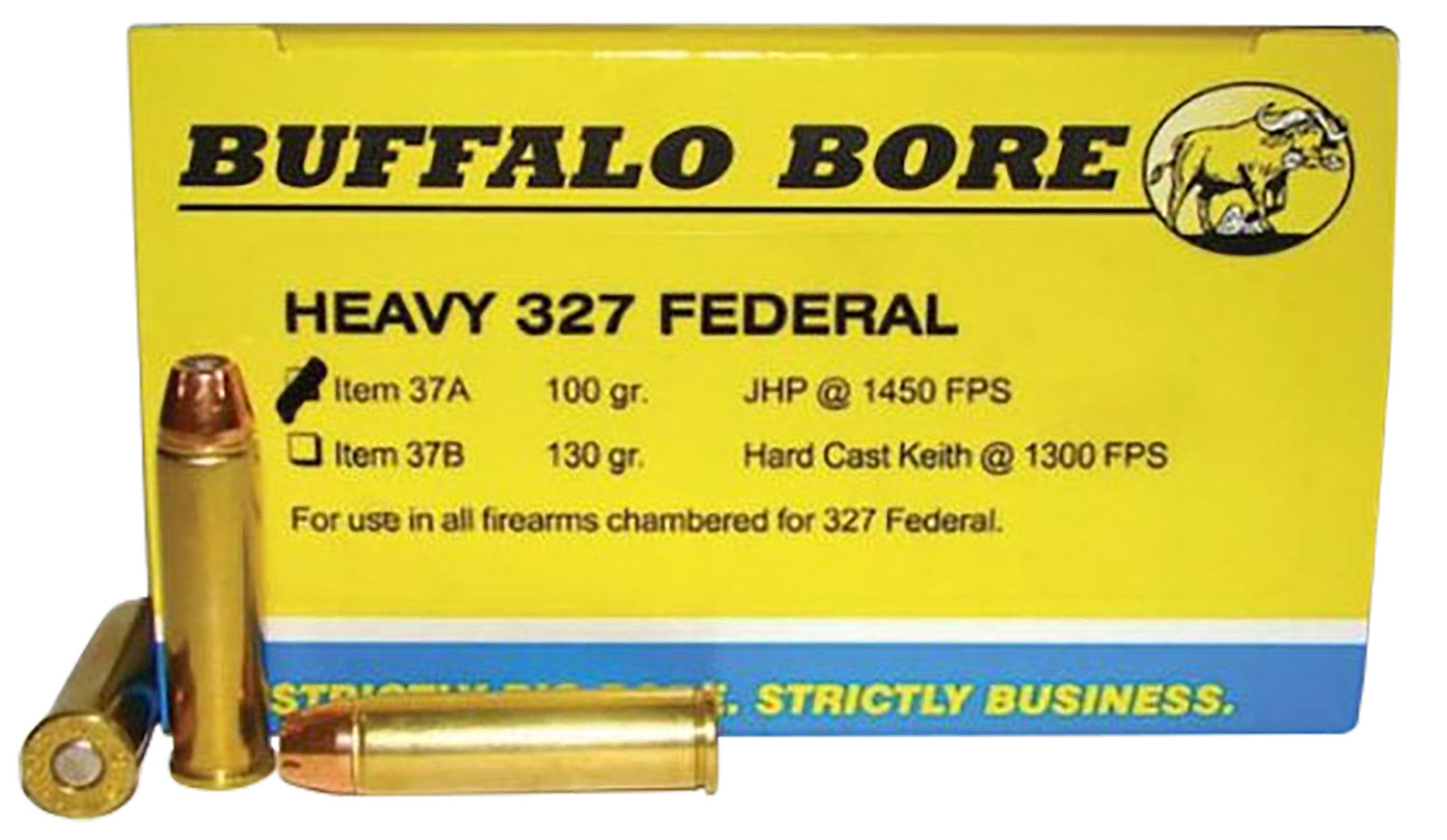 Buffalo Bore .327 Federal Mag Heavy Jacketed Hollow Point 100 Grain 20/Box