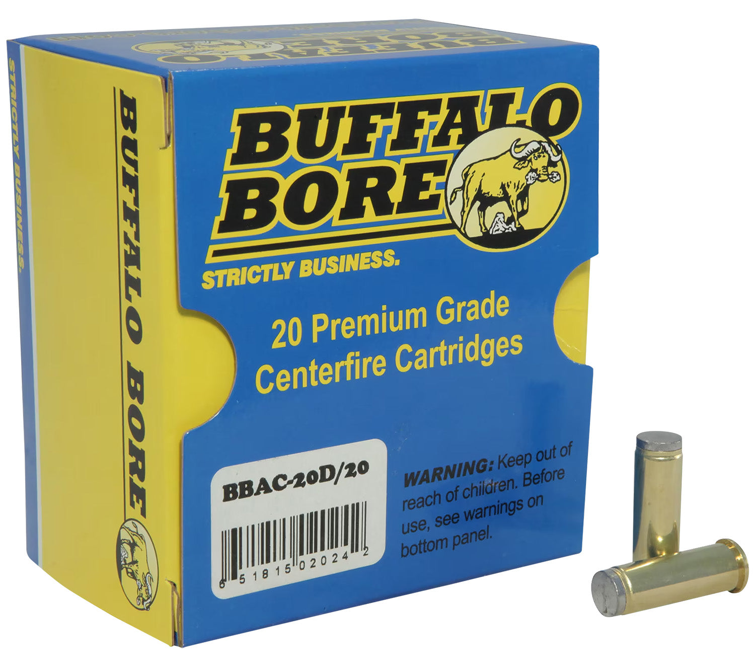 Buffalo Bore .38 Special Standard Pressure Hard Cast Wadcutter 150 Grain 20/Box