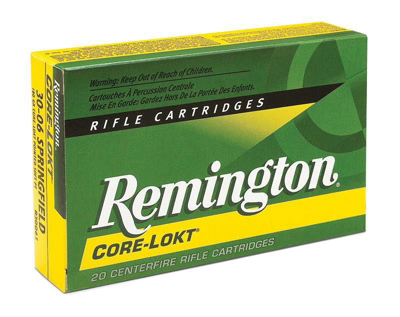 Remington .338 Winchester Magnum Core-Lokt Core Lokt Pointed Soft Point 250 Grain 20/Box