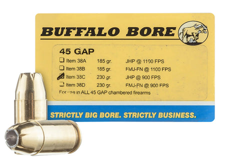 Buffalo Bore .45 Long Colt Personal Defense Jacketed Hollow Point 230 Grain 20/Box
