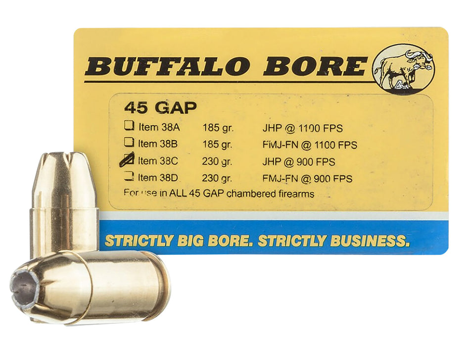 Buffalo Bore .45 Long Colt Personal Defense Jacketed Hollow Point 230 Grain 20/Box