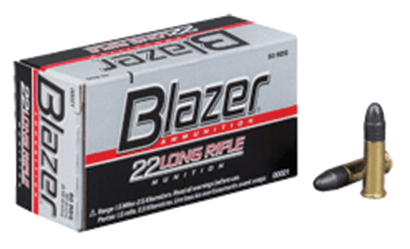 Blazer .22 Long Rifle High Velocity Lead Round Nose 40 Grain 500/Box