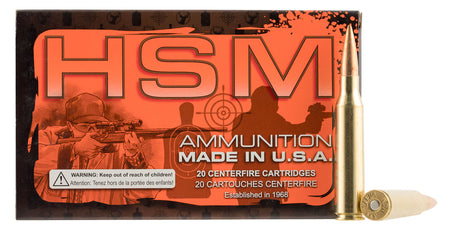 HSM .338 Lapua Magnum Match Sierra MatchKing Boat Tail Hollow Point 300 Grain 20/Box