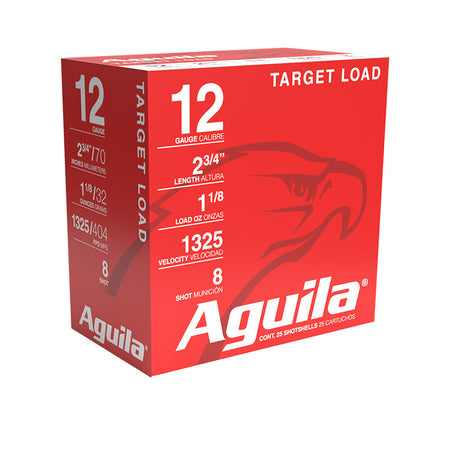 Aguila 12 Gauge Competition Sporting Clays High Velocity #8 1-1/8 oz 2.75 in 250/Box