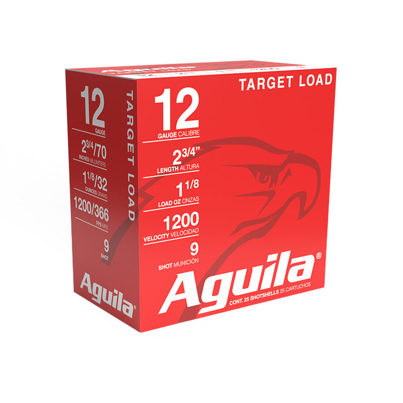 Aguila 12 Gauge Competition #9 1-1/8 oz 2.75 in 250/Box