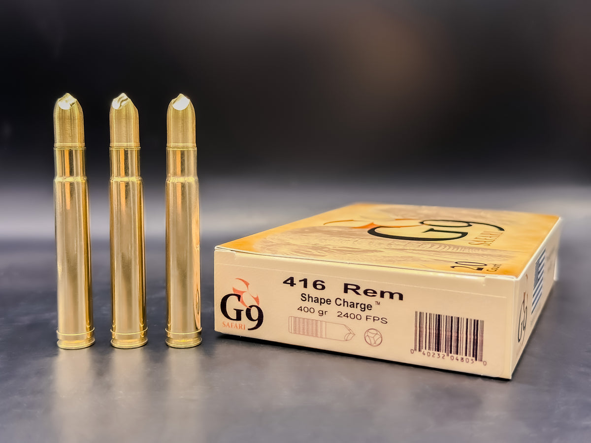 G9 Defense 416 Remington 400gr Shape Charge