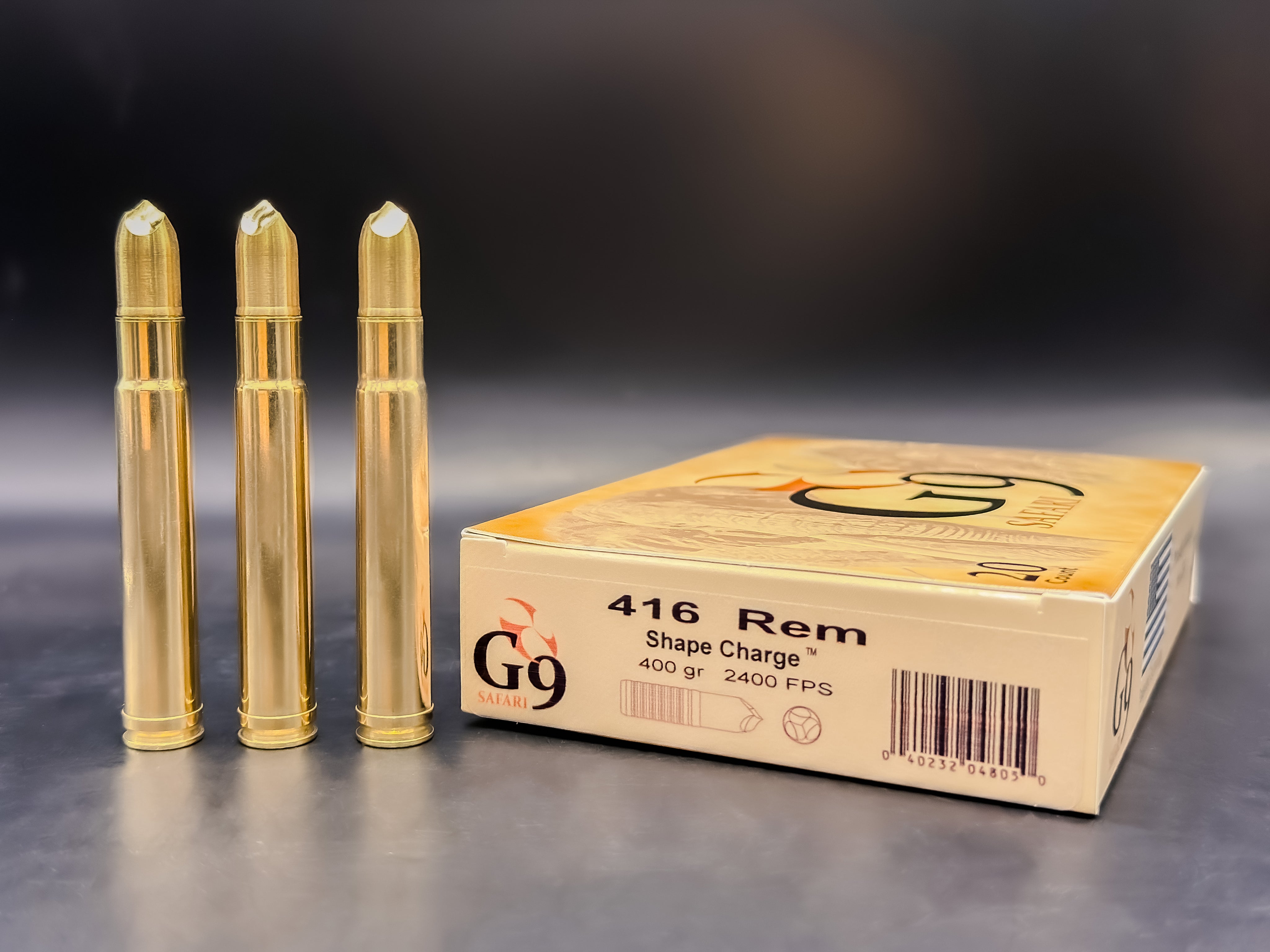 G9 Defense 416 Remington 400gr Shape Charge