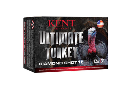 Kent Cartridge 12 Gauge Ultimate Turkey Diamond Shot #5 1-3/4 oz 3 in 10/Box