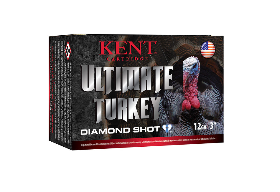 Kent Cartridge 12 Gauge Ultimate Turkey Diamond Shot #5 1-3/4 oz 3 in 10/Box