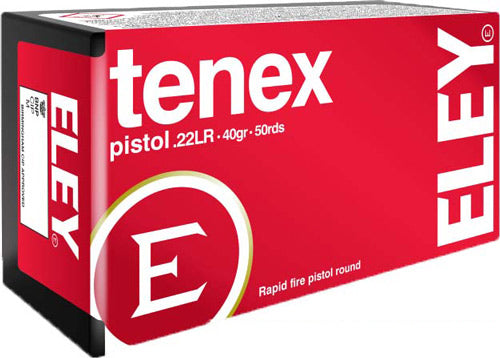 Eley .22 Long Rifle Tenex  40 Grain 50/Box