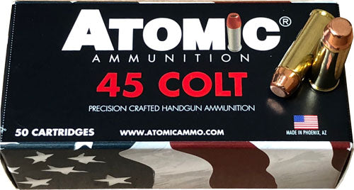 Atomic .45 Long Colt Handgun Copper Rnfp 250 Grain 50/Box
