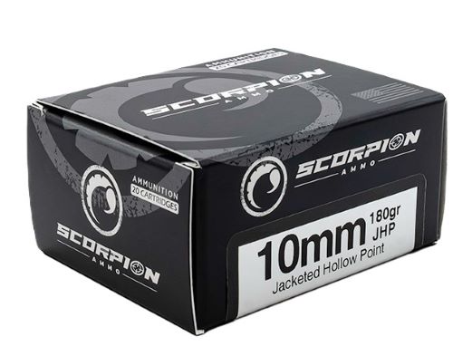 SCORPION 10MM 180GR JHP 20RD 10BX/CS