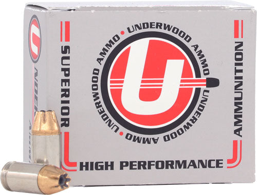 Underwood Ammo .380 ACP/Auto +P Jacketed Hollow Point 90 Grain 20/Box