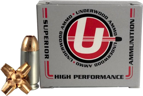 Underwood Ammo 9mm Luger / Parabellum Maximum Expansion Solid Monolithic 105 Grain 20/Box