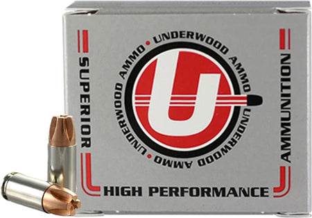 Underwood Ammo 9mm Luger / Parabellum Xtreme Penetrator Solid Monolithic 115 Grain 20/Box