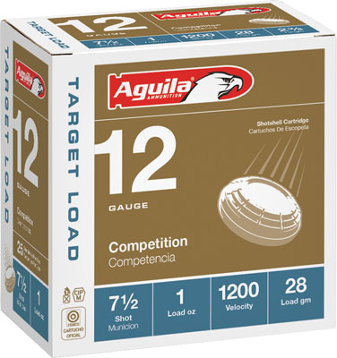 Aguila 12 Gauge Competition #7.5 1 oz 2.75 in 250/Box [Item 9740]