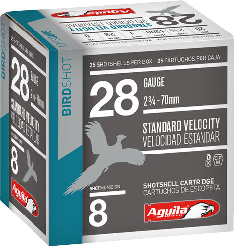 Aguila 28 Gauge Hunting Standard Velocity #8 1 oz 2.75 in 25/Box