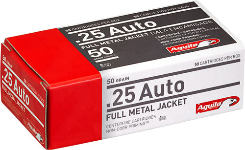 Aguila .25 ACP Target & Range Full Metal Jacket 50 Grain 50/Box