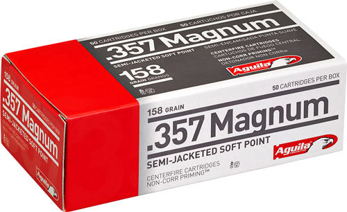 Aguila .357 Magnum Target & Range Semi Jacketed Soft Point 158 Grain 50/Box