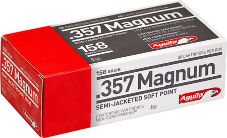 Aguila .357 Magnum Target & Range Semi Jacketed Soft Point 158 Grain 50/Box