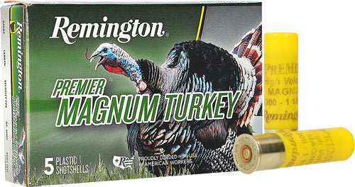 Remington 20 Gauge Premier Magnum Turkey High Velocity Turkey #5 1-1/8 oz 3 in 5/Box