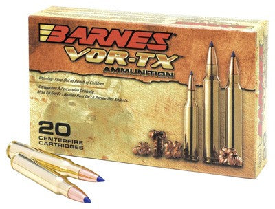 Barnes .260 Remington VOR-TX Tipped TSX Boat Tail 120 Grain 20/Box
