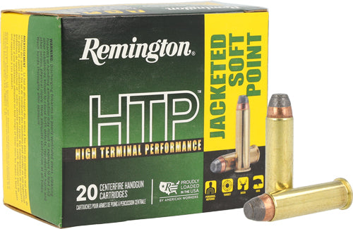 Remington .357 Magnum HTP Jacketed Soft Point 158 Grain 20/Box