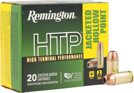 Remington .380 ACP/Auto HTP Jacketed Hollow Point 88 Grain 20/Box