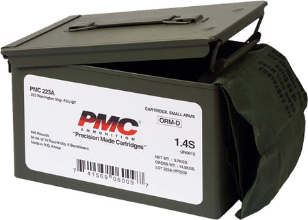 PMC .223 Remington Bronze Full Metal Jacket 55 Grain 840/Box