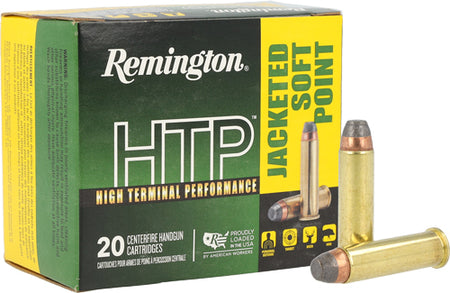 Remington .44 Magnum HTP Jacketed Soft Point 240 Grain 20/Box