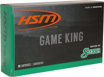HSM .243 Winchester Sierra Game King Spitzer Boat Tail 100 Grain 20/Box