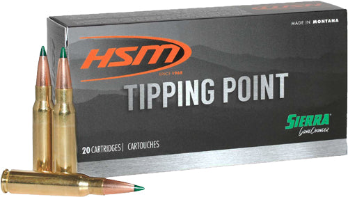 HSM .243 Winchester Tipping Point Sierra GameChanger 90 Grain 20/Box