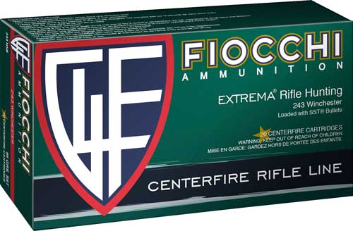 Fiocchi .243 Winchester Hyperformance Super Shock Tip 95 Grain 20/Box