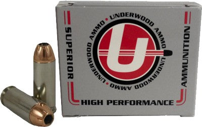 Underwood Ammo 10mm Auto Sporting Jacketed Hollow Point 200 Grain 20/Box