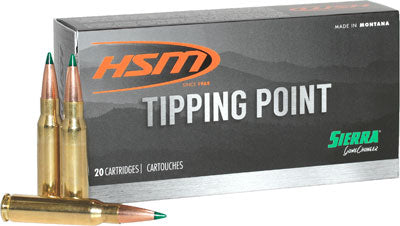 HSM .270 Winchester Tipping Point Sierra GameChanger 140 Grain 20/Box