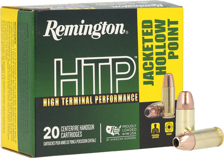 Remington 9mm Luger / Parabellum HTP Jacketed Hollow Point 115 Grain 20/Box