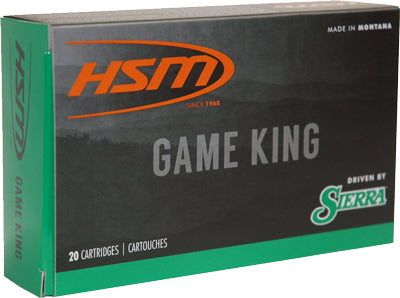 HSM .300 Weatherby Mag Sierra Game King Spitzer Boat Tail 180 Grain 20/Box